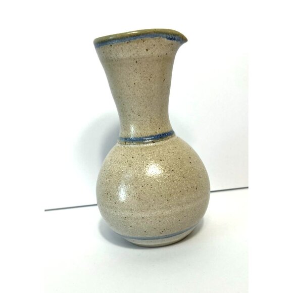 Vintage Cannie Ridge Harcourt Pottery Vase Carafe Australian Hand Thrown Clay - Picture 4 of 8